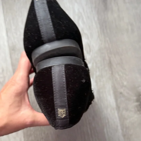 Birdies Black Loafers Rhinestones Gems Shoes Flats Size 9 - Picture 12 of 13